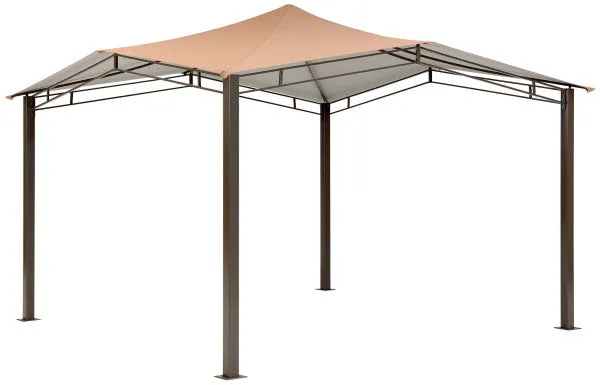 12x12 ft. Sequoia Fabric Softtop Gazebo - Bronze