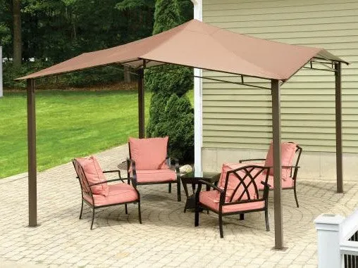 12x12 ft. Sequoia Fabric Softtop Gazebo - Bronze