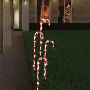 4pc LED Chunky Candy Path Canes (83cm)