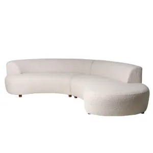 Alexis Boucle Curve Sofa