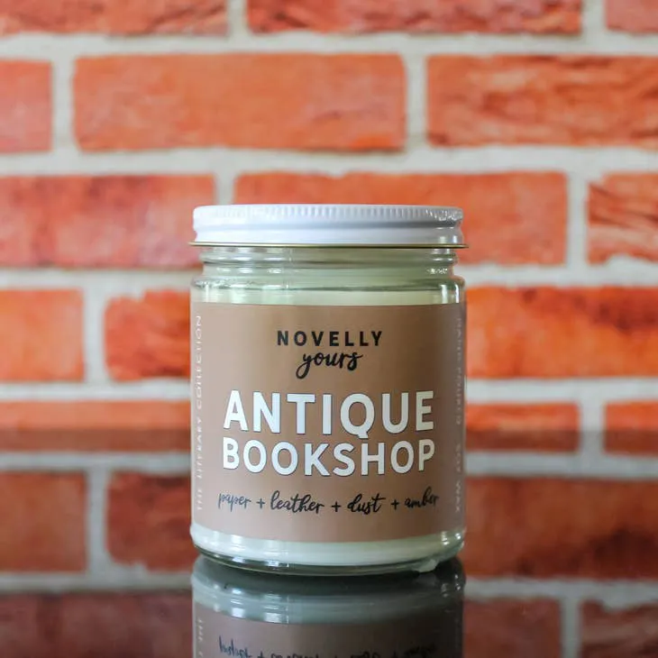 Antique Bookshop Candle