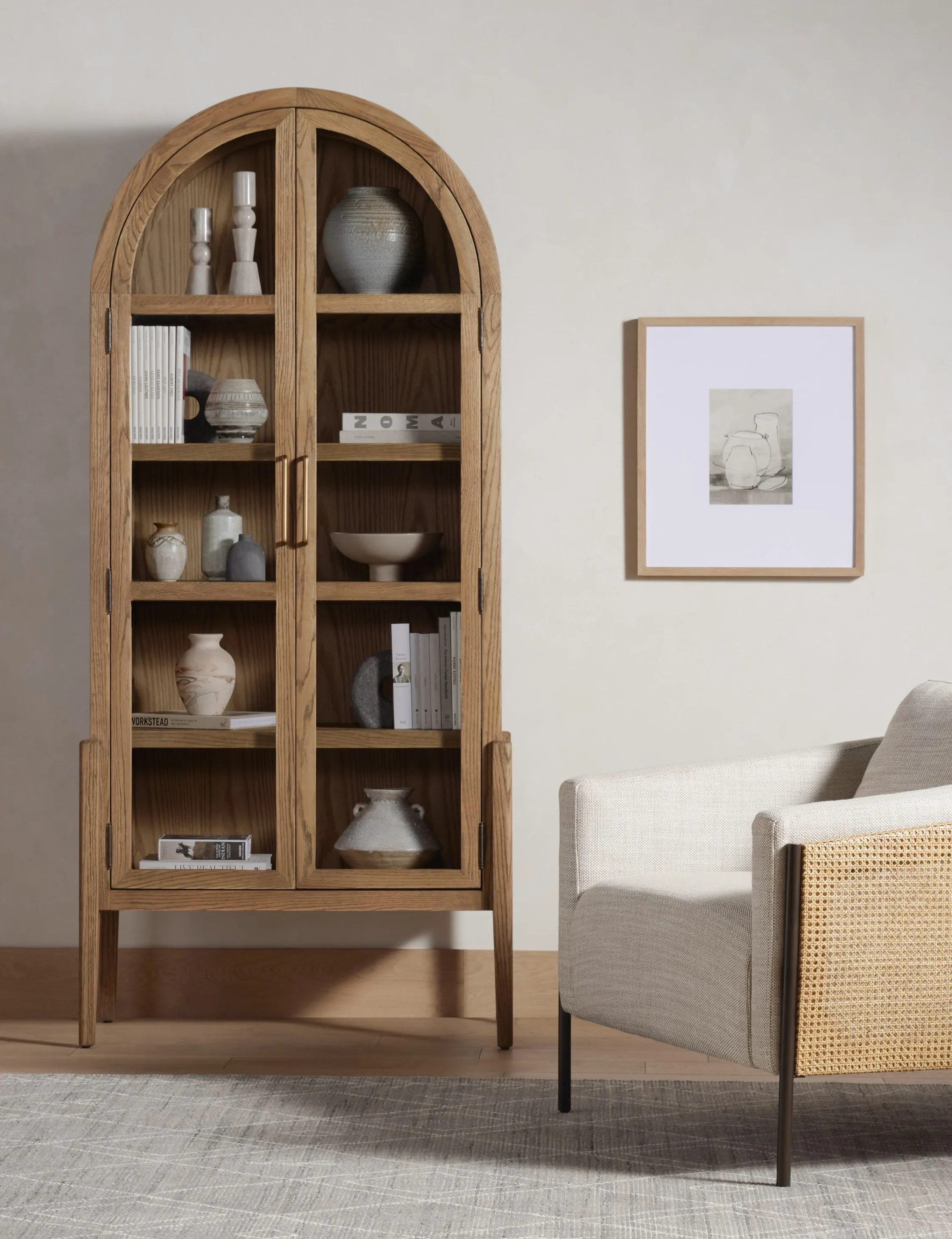 Apolline Curio Cabinet