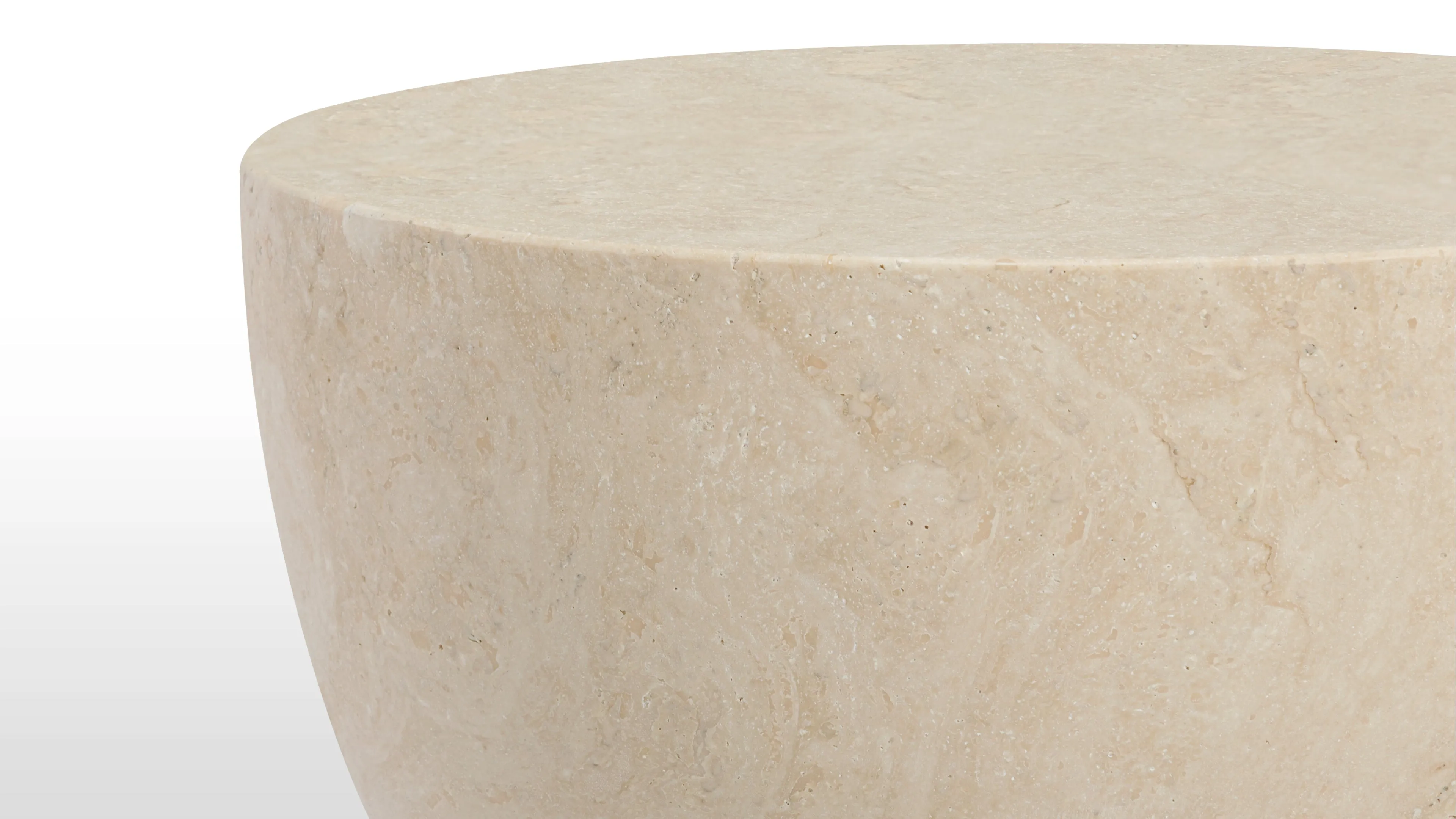 Apollo - Apollo Side Table, Travertine