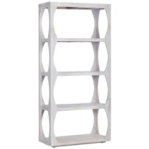 Apollo Etagere, Distressed White