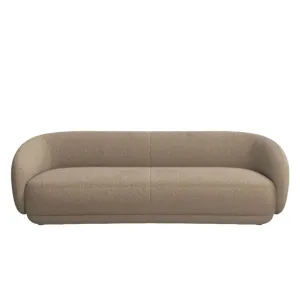 Archie Boucle Curve Sofa