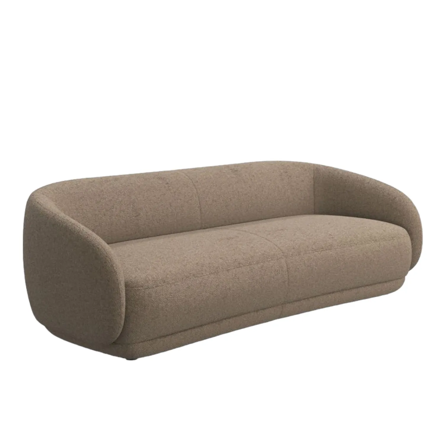 Archie Boucle Curve Sofa