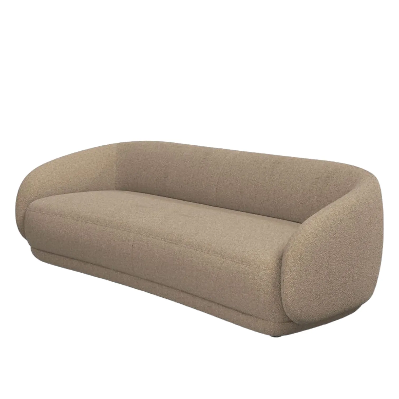 Archie Boucle Curve Sofa