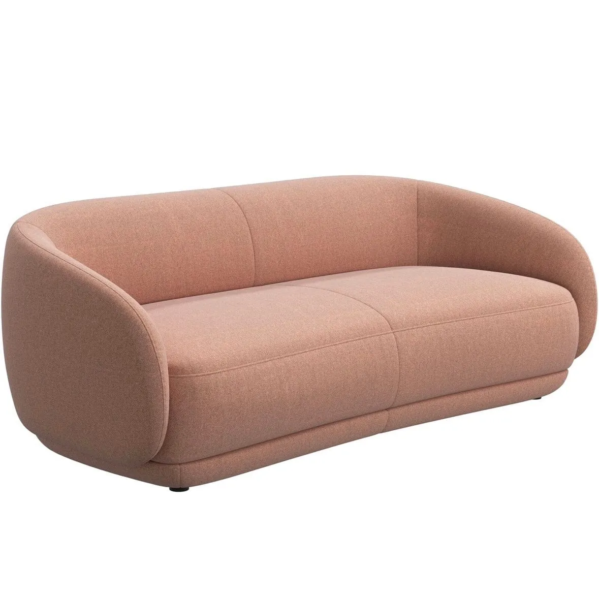 Archie Boucle Curve Sofa