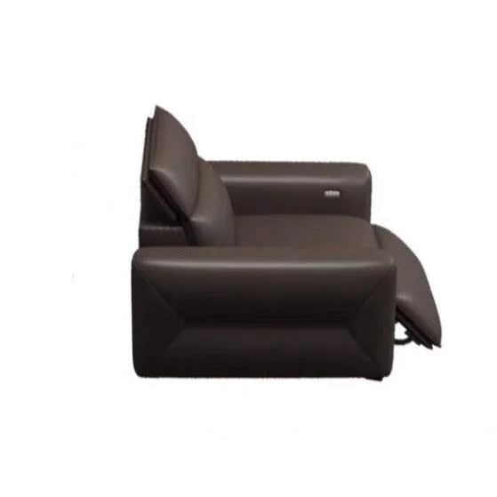 Athena Electric Recliner Leather Sofa