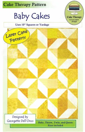 BABY CAKES - Cozy Quilt Designs Pattern DIGITAL DOWNLOAD