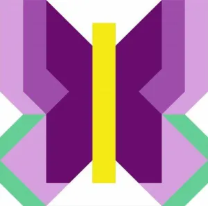 Barn Quilt Butterfly - Wholesale