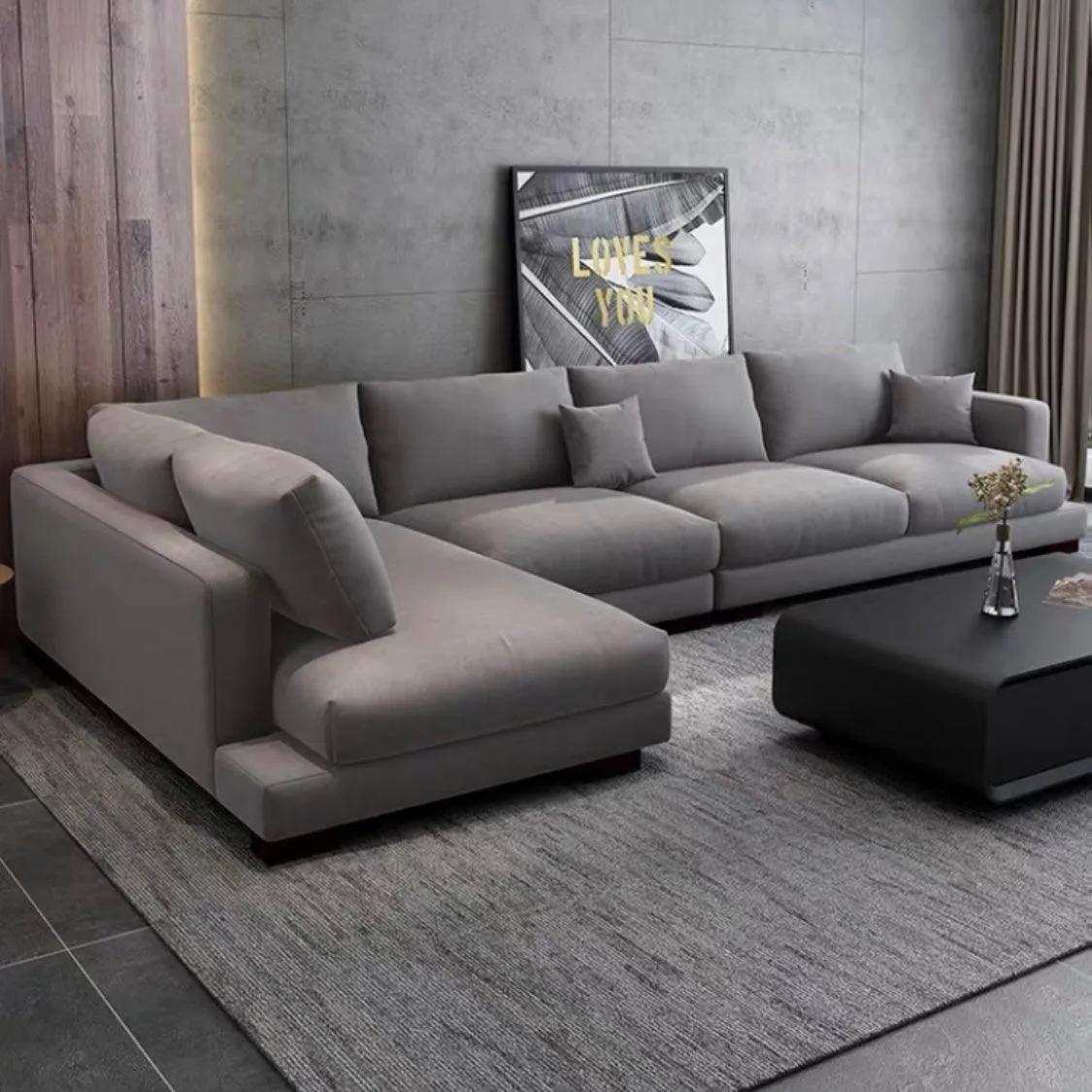 Borsani Sectional L-Shape Sofa