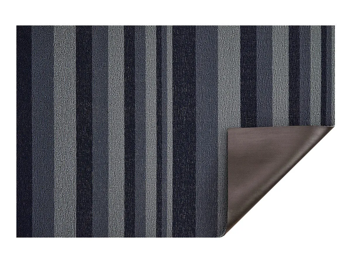 Bounce Stripe Shag Utility Mat, Storm