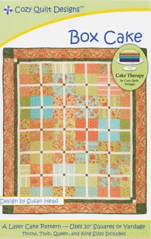 BOX CAKE - Cozy Quilt Designs Pattern