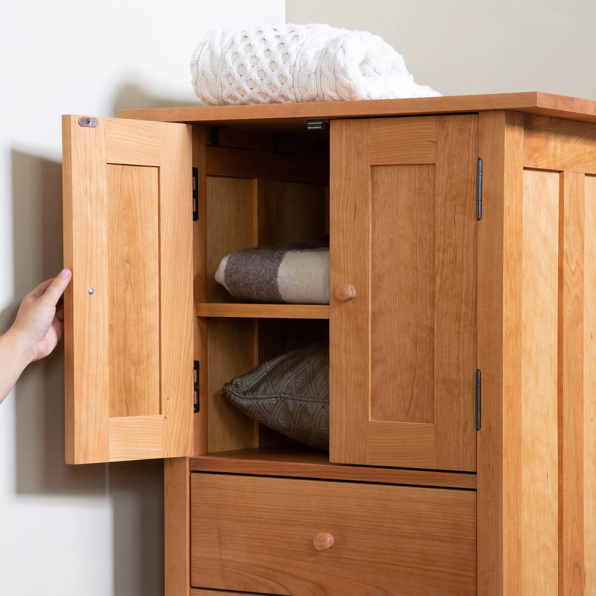 Burlington Shaker Tall Storage Chest