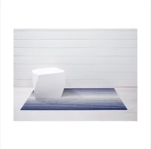 Chilewich Indoor Outdoor Shag Big Mat - Domino / Denim / 36x60"