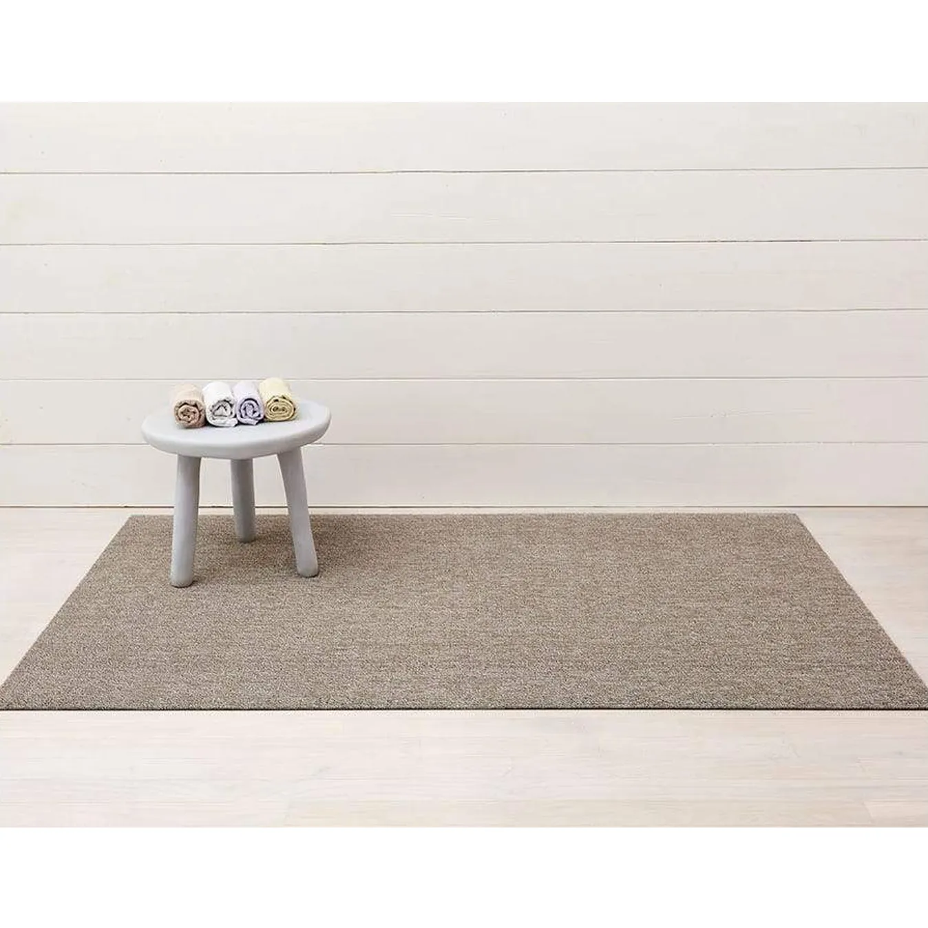 Chilewich Indoor/Outdoor Shag Heathered Floor Mat - Pebble