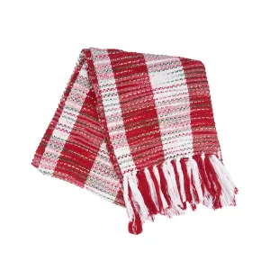 Christmas Woven Melange Throw