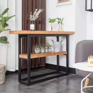 Display Wooden Console Table