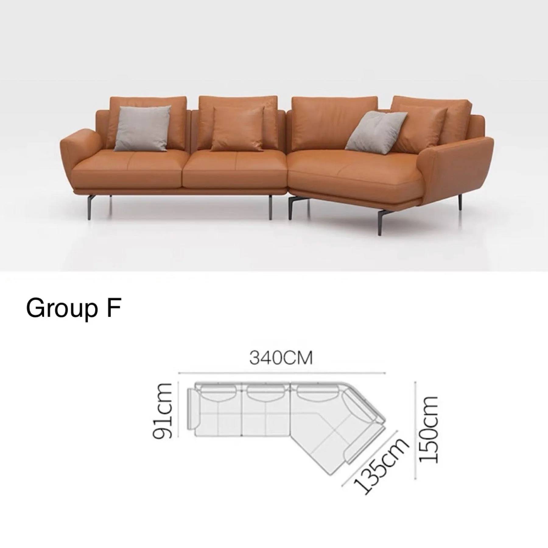 Emmanuel Angular Sectional Sofa