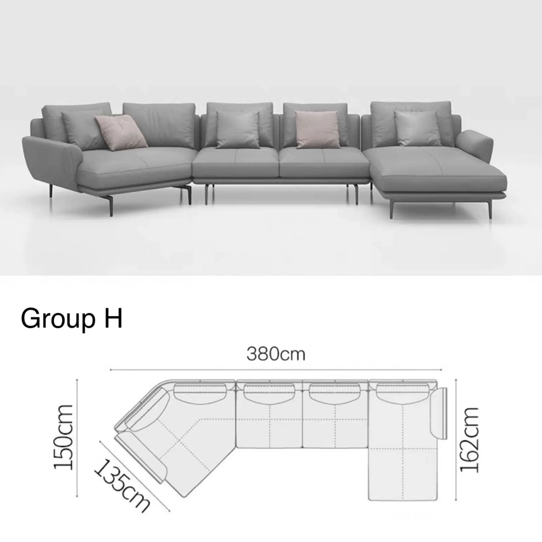 Emmanuel Angular Sectional Sofa