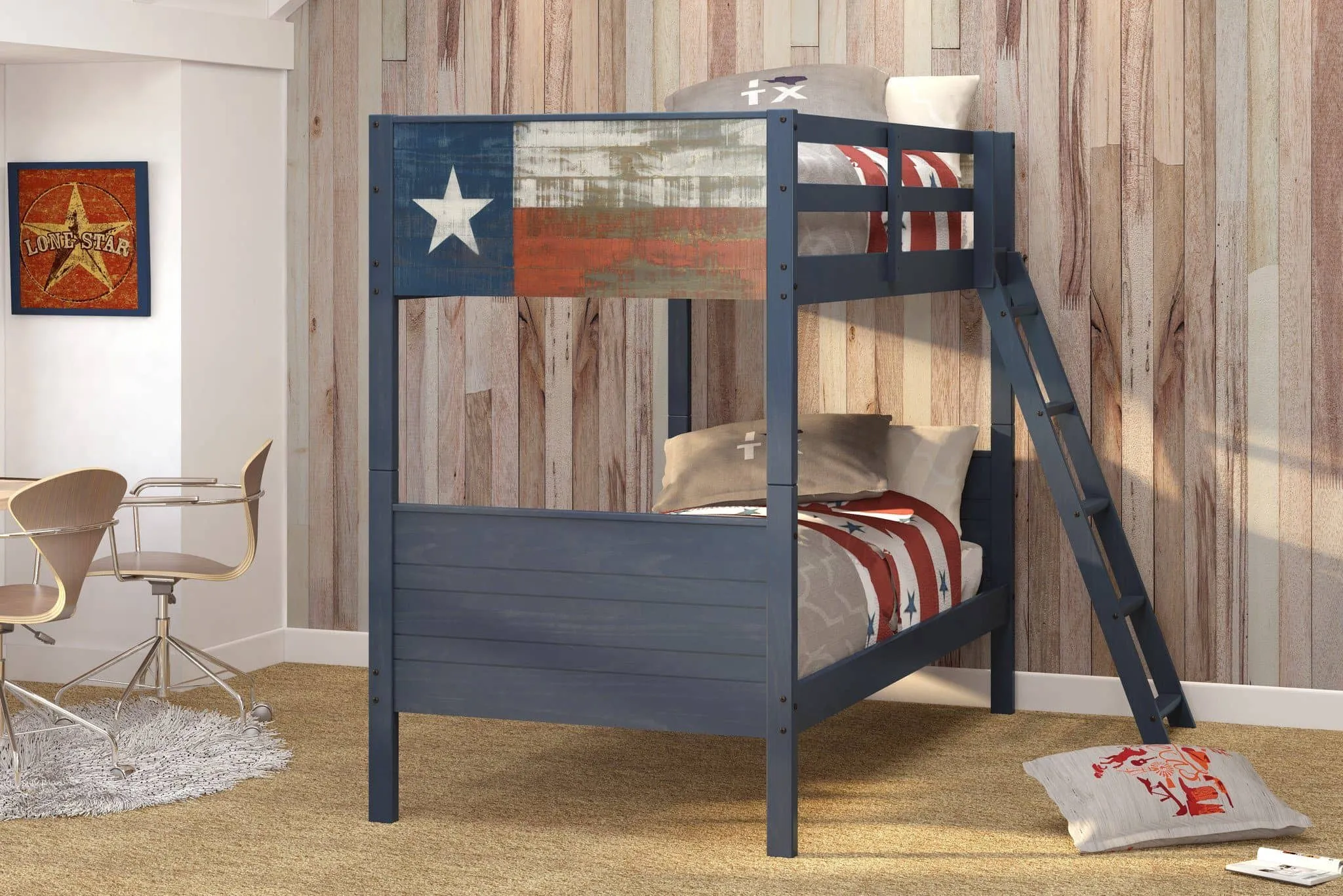 Ezra Texas Wooden Bunk Bed