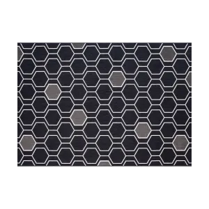 GEO BLACK 8' x 10' RUG