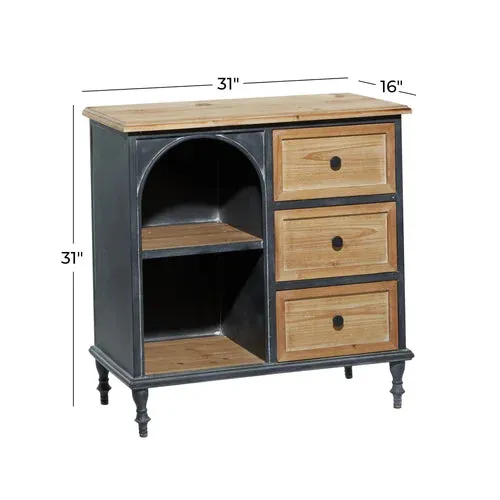 Greta Solid Wood Cabinet