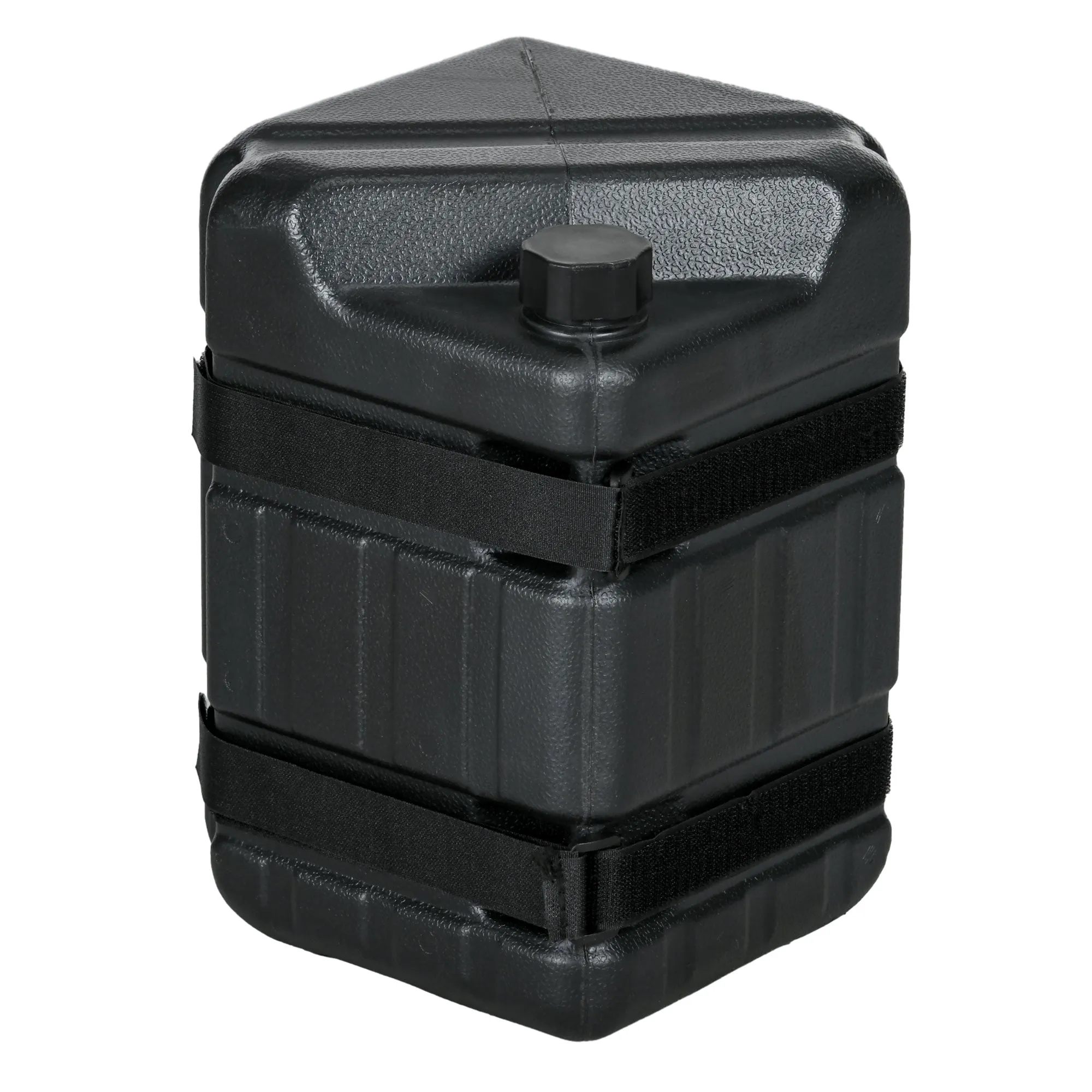 HDPE Gazebo Weights Set of 4, Water or Sand Filled Weights for Gazebo Legs, with Built-in Handles and Secure Straps