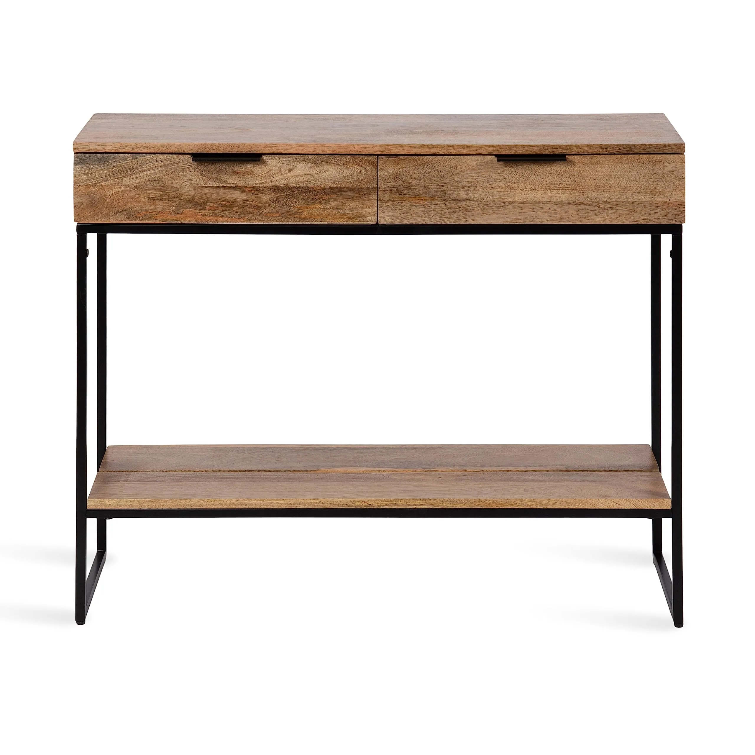 Industrial Wooden Console Table