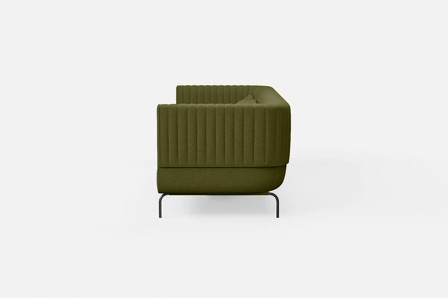 Jackson 4 Seater Sofa Olive Linen Fabric