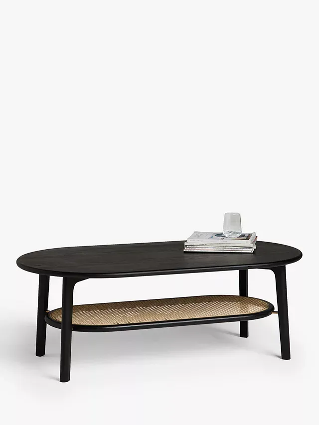 Karayal Rattan Solid Wood Coffee Table