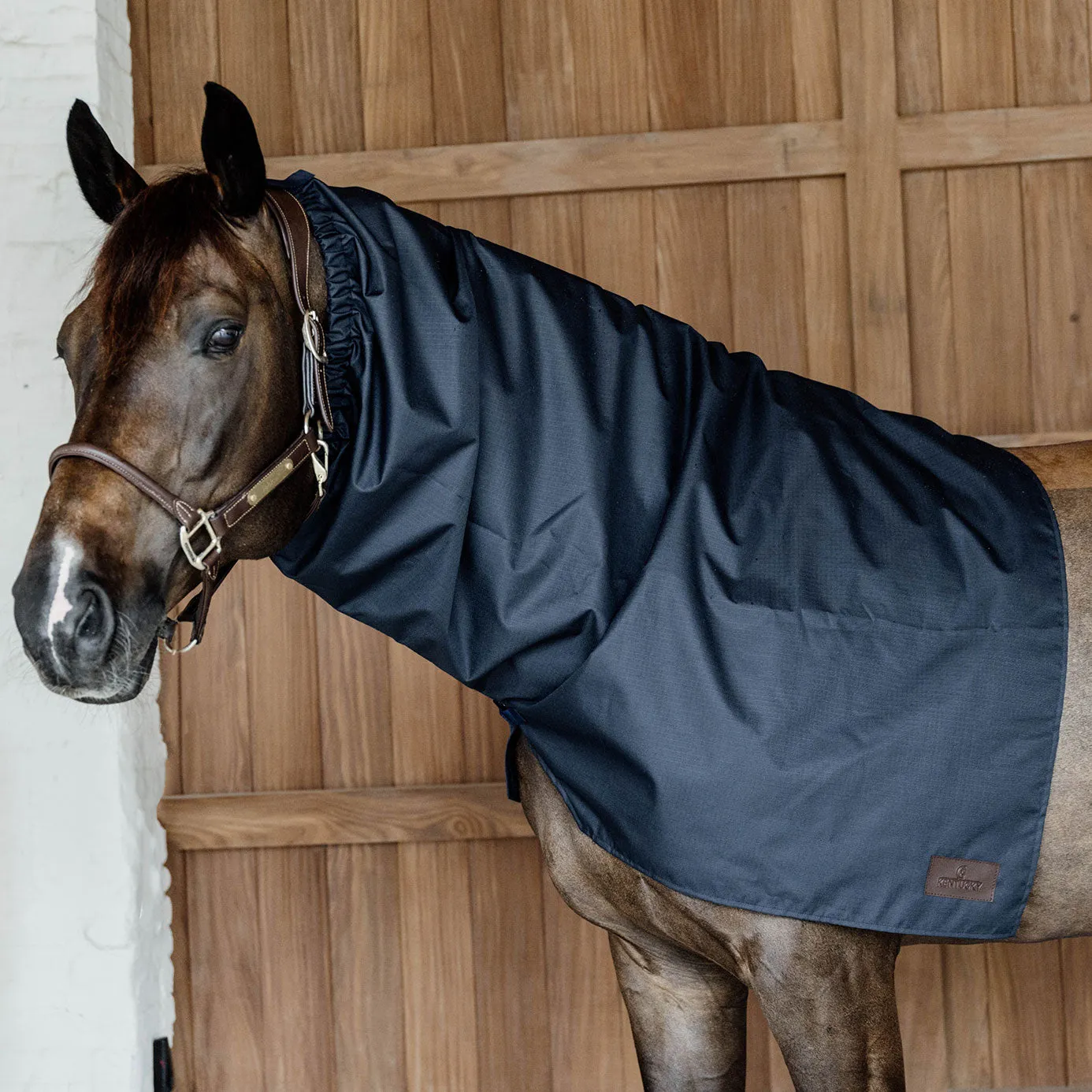 Kentucky Horsewear Waterproof Scarf - Navy