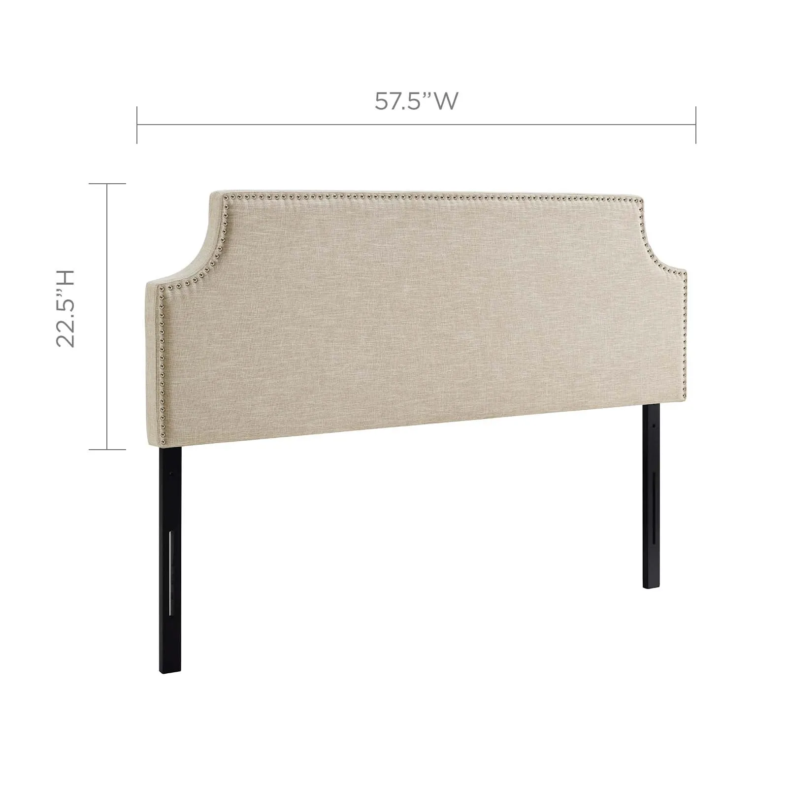 Laura Upholstered Fabric Headboard