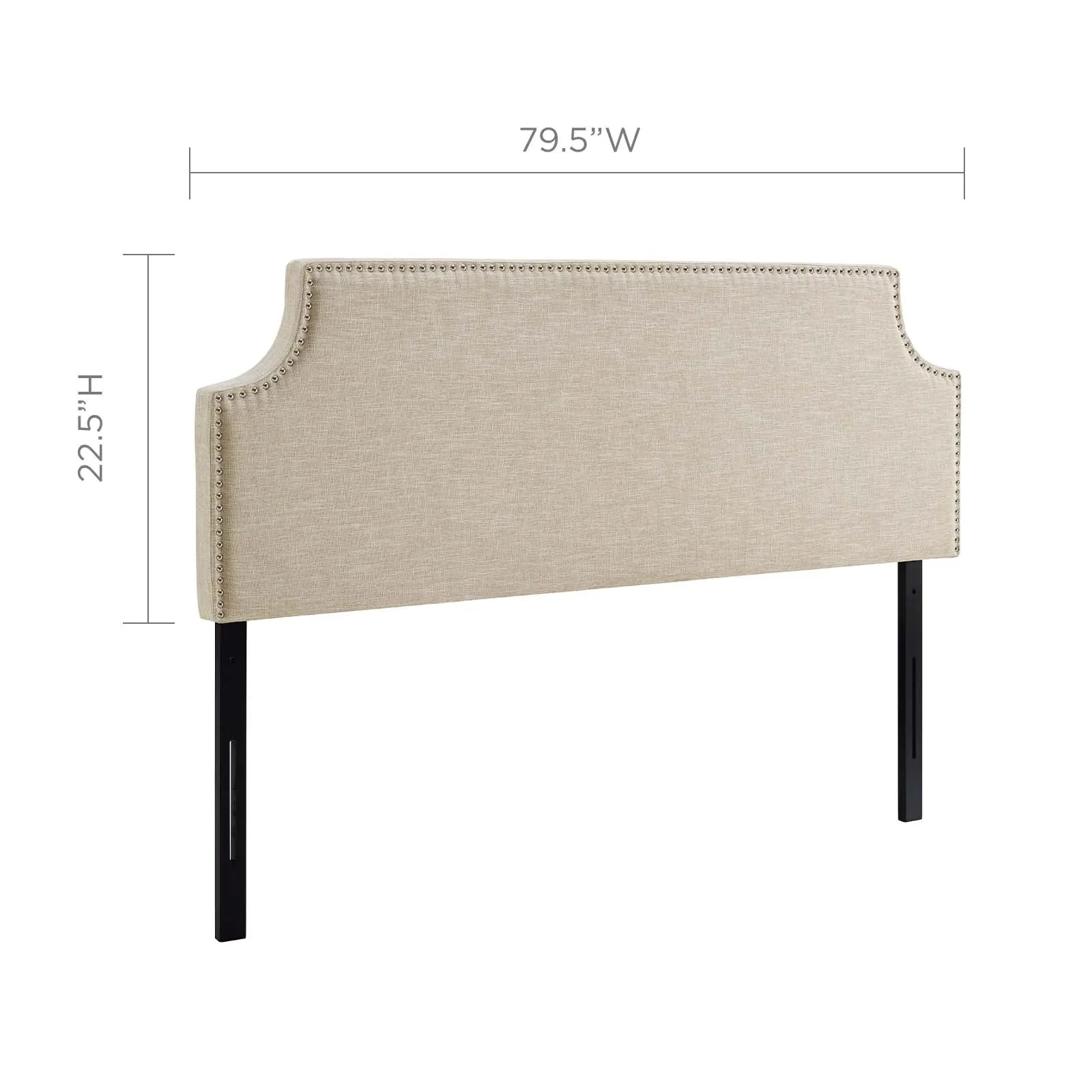 Laura Upholstered Fabric Headboard