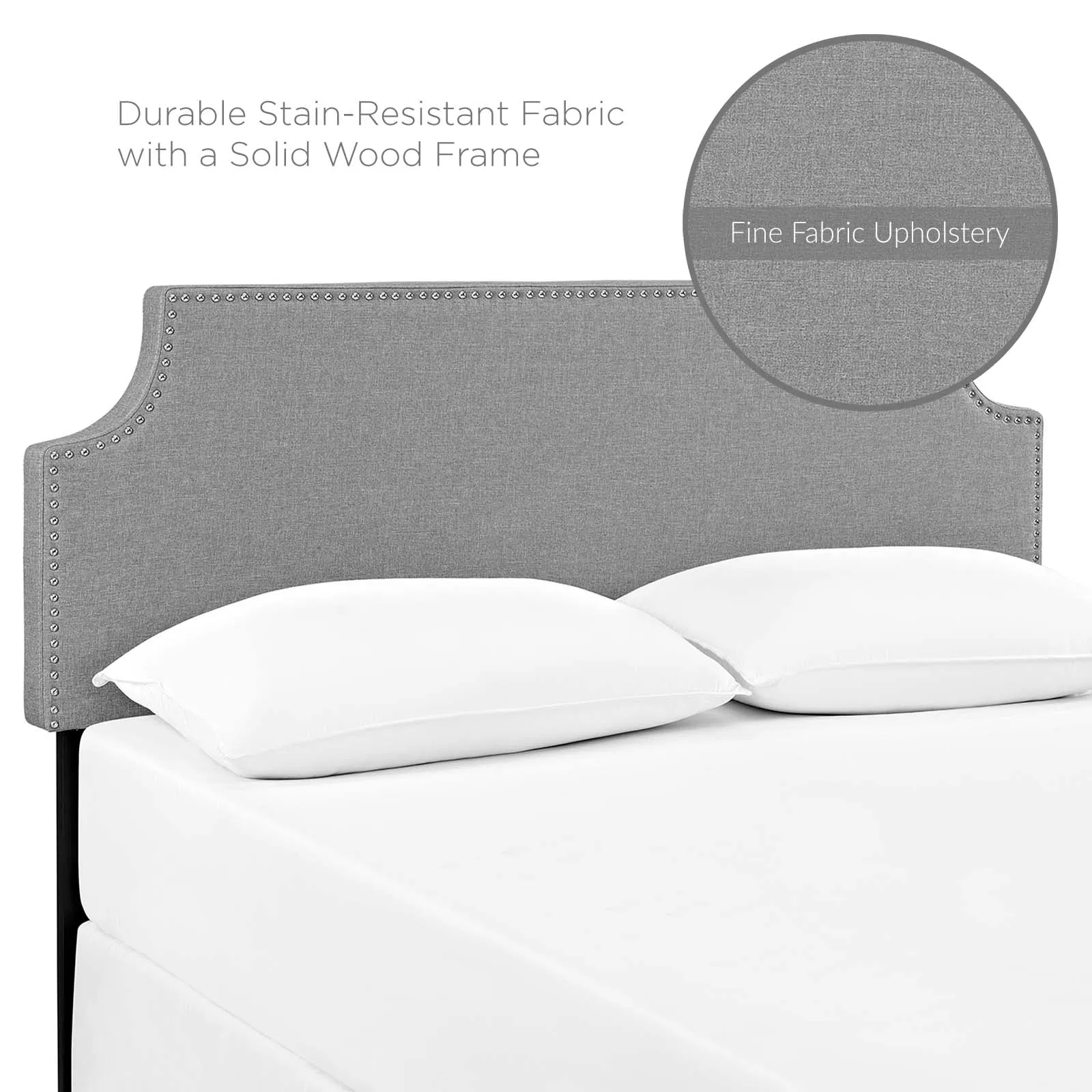 Laura Upholstered Fabric Headboard