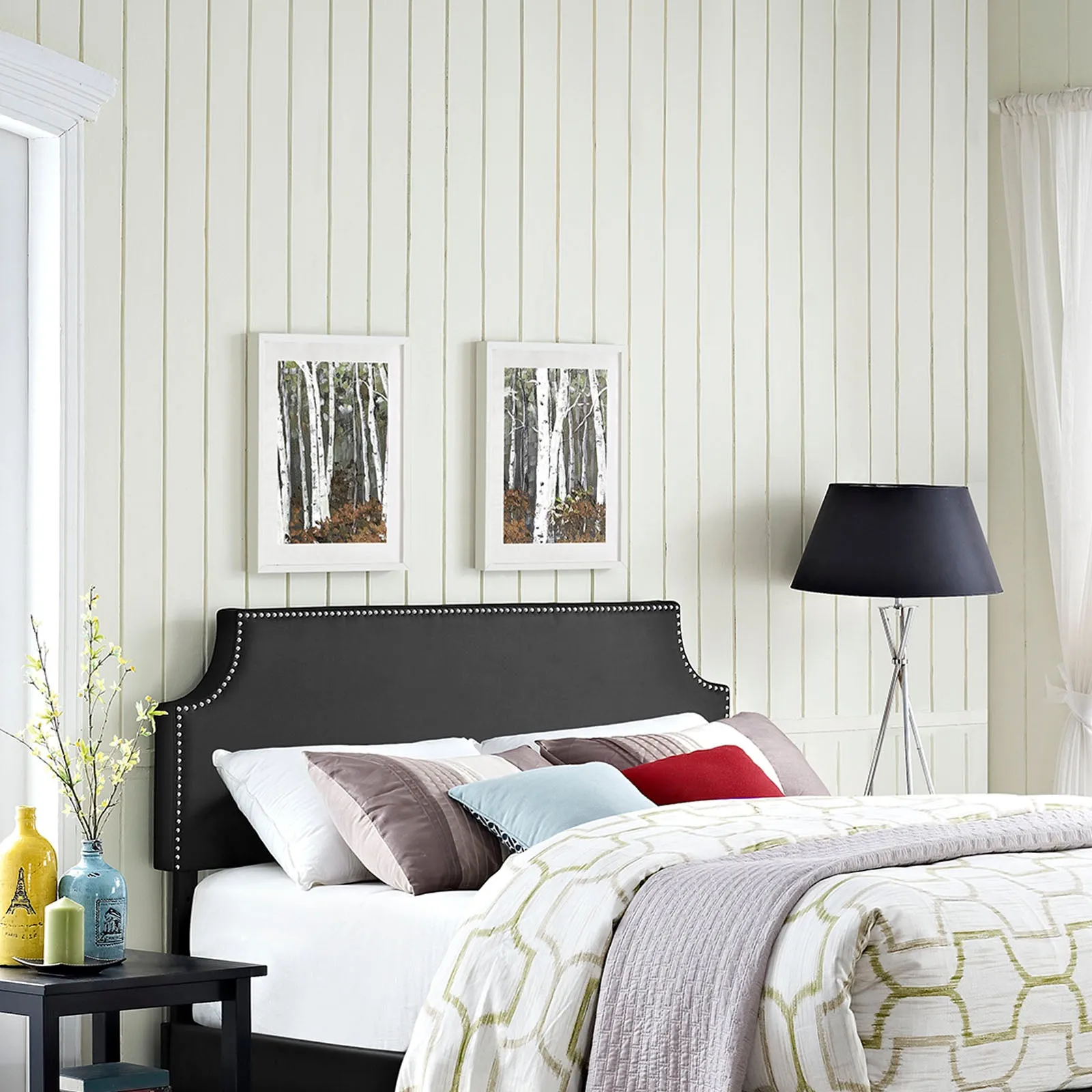 Laura Upholstered Vinyl Headboard