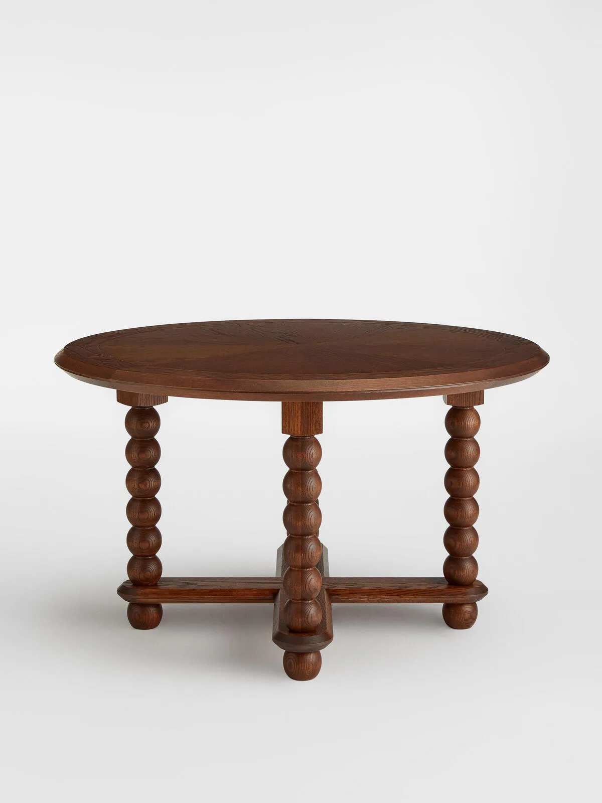 Leema Solid Wood Round Coffee Table