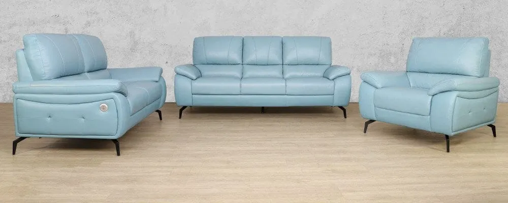 Maddox 3 2 1 Leather Sofa Suite - Available on Special Order Plan Only