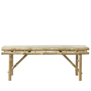 Mandisa bench 120x33 cm. nature