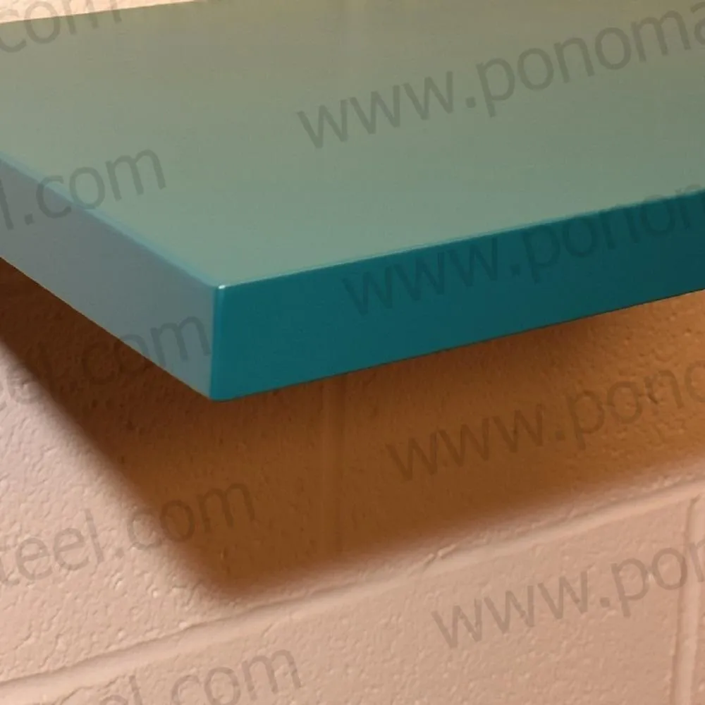 Metal shelves 12"- 22" (cm.30,5 - 56) made-to-order Ponoma®