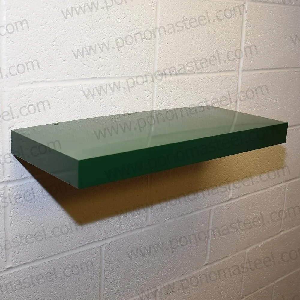 Metal shelves 12"- 22" (cm.30,5 - 56) made-to-order Ponoma®