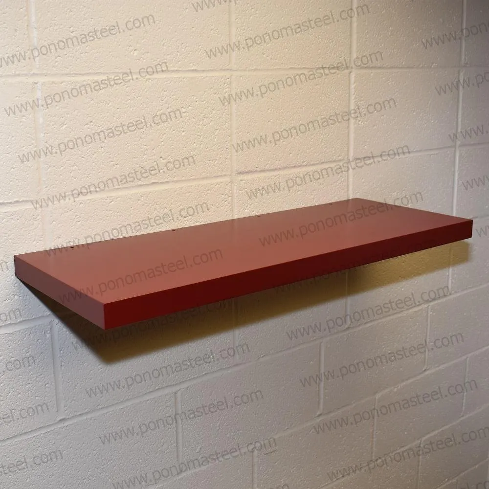 Metal shelves 12"- 22" (cm.30,5 - 56) made-to-order Ponoma®