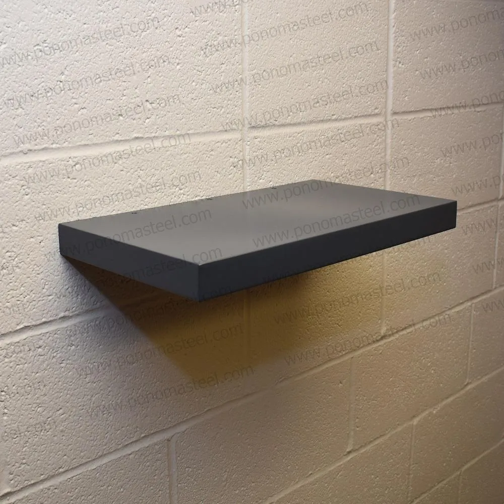 Metal shelves 12"- 22" (cm.30,5 - 56) made-to-order Ponoma®