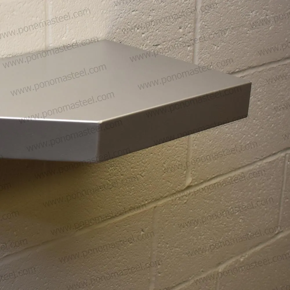 Metal shelves 12"- 22" (cm.30,5 - 56) made-to-order Ponoma®