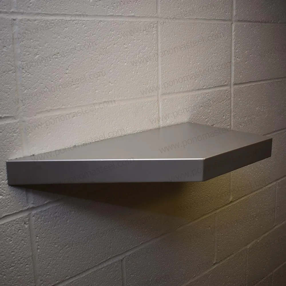 Metal shelves 12"- 22" (cm.30,5 - 56) made-to-order Ponoma®