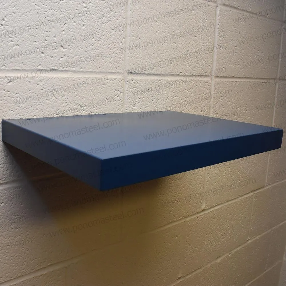 Metal shelves 12"- 22" (cm.30,5 - 56) made-to-order Ponoma®