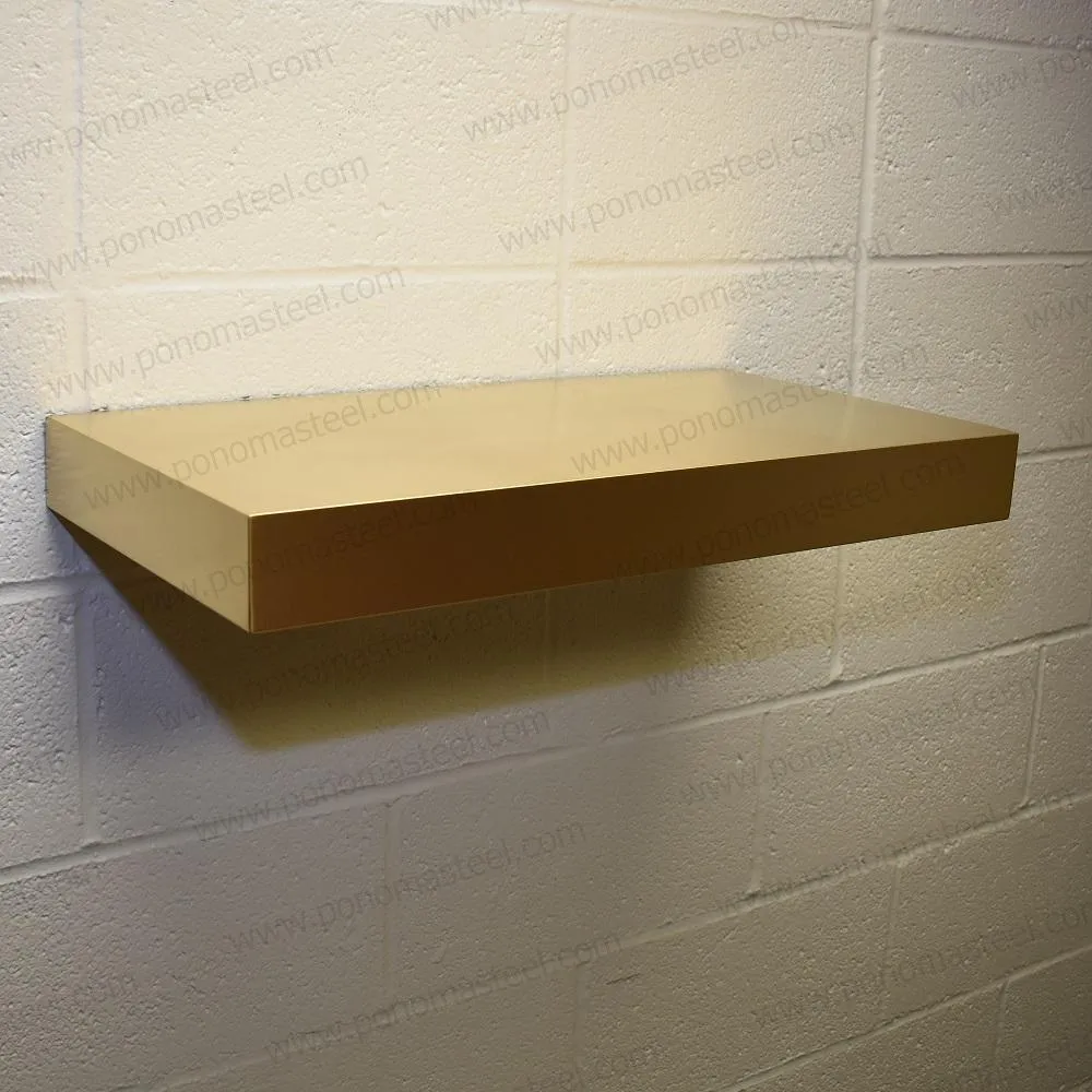 Metal shelves 12"- 22" (cm.30,5 - 56) made-to-order Ponoma®