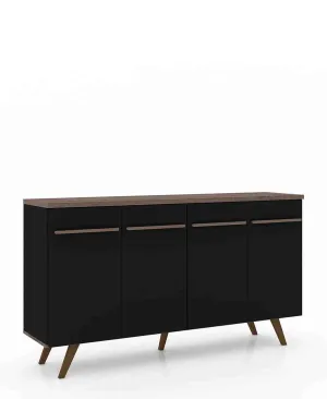 Modern Brazillian Side Table –  Black