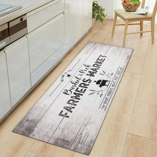 Modern Decor Kitchen Floor Rug